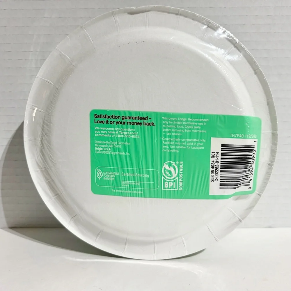 Up&Up Heavy Duty Paper Plates 6 7/8